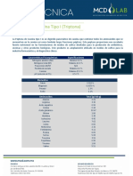 FT Peptona de Caseína Tipo I (Triptona)