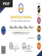 Certificado