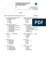 EN1011 Mid Sem Exam Feb 2022