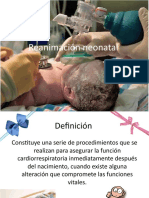 Reanimación Neonatal