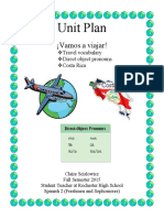 Travel Unit Plan Final