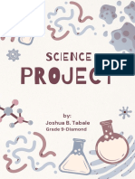 (Joshua) Science Project