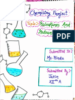 Project File On Haloalkane and Haloarenes