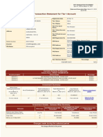 NPS Transaction Statement For Tier I Account: Current Scheme Preference