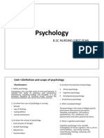 Psychology 