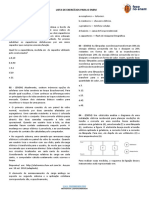 Eletrodinamica Lista de Exercicios Fisica ENEM