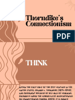 Thorndikes Connectionism