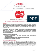 Digicel Foundation Community Grants 2021 Funding Guideline - FINAL