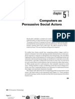 Computers As Persuasive Social Actors