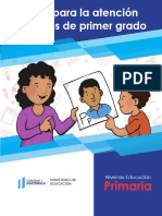 Guia para La Atencion de Ninos Docentes 1er Grado