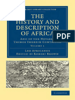 Leo Africanus-The History and Description of Africa, Volume 1