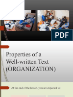 Text Organization 1