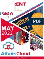 8.current Affairs Q&A PDF - May 2022 by AffairsCloud New 1