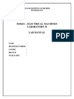 EE6512-Electrical Machines Laboratory - II-1000431998-EM II Lab Manual 2018