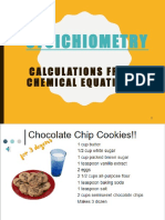 Lesson PS 10 Stoichiometry