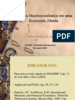 Política Macroeconômica em Uma Economia Aberta