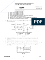 Elective-II: Finite Element Method: B.E. (Mechanical Engineering) Eighth Semester (C.B.S.)