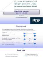 Logistique Et Transport Plus Court Chemin: M. El Alaoui