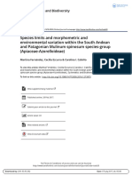 10-Fernandez Et Al. 2017 Mulinum Spinosum Species Group Apiaceae-Systematics and Biodiversity