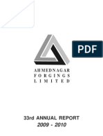 Gar Forgings L Annual Report FY2010