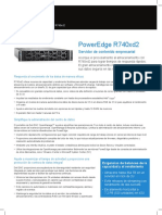 Poweredge r740xd2 Spec Sheet Es MX