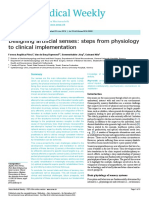 Designing Artificial Senses Steps From Physiology