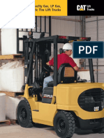 Caterpillar Forklifts Specs Original