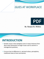 Gender Issues at Workplace: By-Ranjan Kr. Mishra