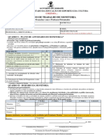 Plano de Trabalho Monitoria