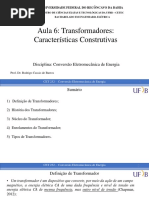 Aula 6 - Transformadores e Características Construtivas