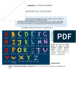 9th CLASS - ENGLISH ALPHABET