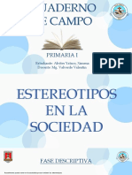 Semana 6 Tarea 3 Estereotipos