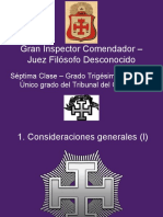 31 Gran Inspector Comendador Juez Filosofo Desconocido