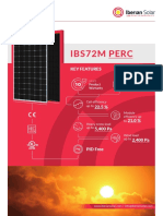 Iberian Solar IBS72M 380w 390w 400w Mono 72 Cells 40mm V7ec 06 21EN 1