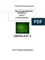 Cartilla - 2° SIC I