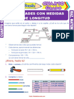 Actividades Con Medidas de Longitud para Cuarto Grado de Primaria