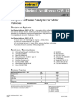 E Act - PDS Antifreeze GW 12 40°C