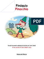 Livro em Inglês Pinóquio