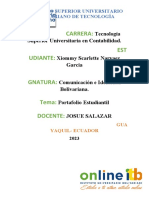 Portafolio Estudiantil