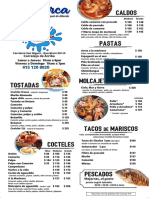 Menu LA BARCA