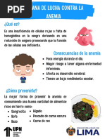 Semana de Lucha Contra La Anemia