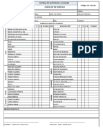 Formato CheckList de Camiones 2023