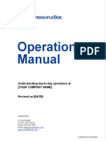 Operations Manual D13453