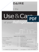 Use Care: Refrigerator