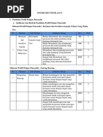 Instrumen Penilaian