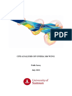 CFD Analysis of Onera M6 Wing