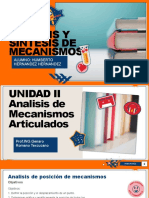 Analisis y Sintesis de Mecanismos