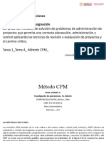 Tema 4 - Tarea Método CPM