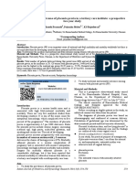 Maternal and Fetal Outcome of Placenta P