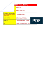 LAG Template (LAF Summary, Masterlist of Beneficiaries, Annex A, Annex B and Payroll) - Merida - 2022